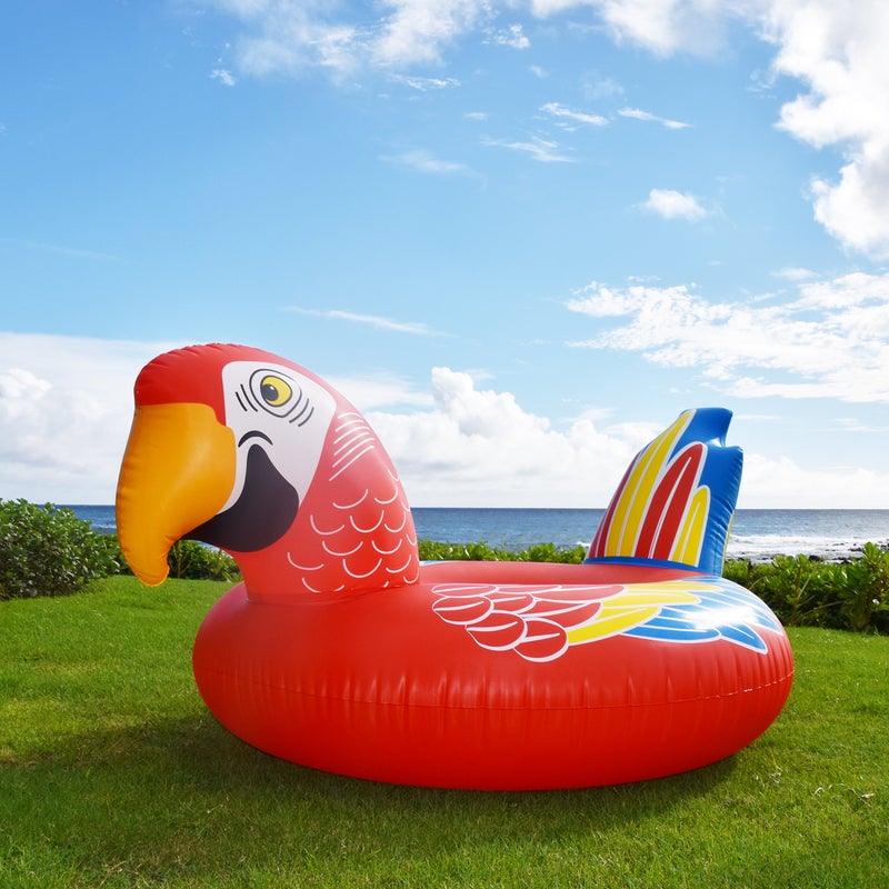 GoFloats Tropical Parrot Pool Float Party Tube - Float in Style - Image 2